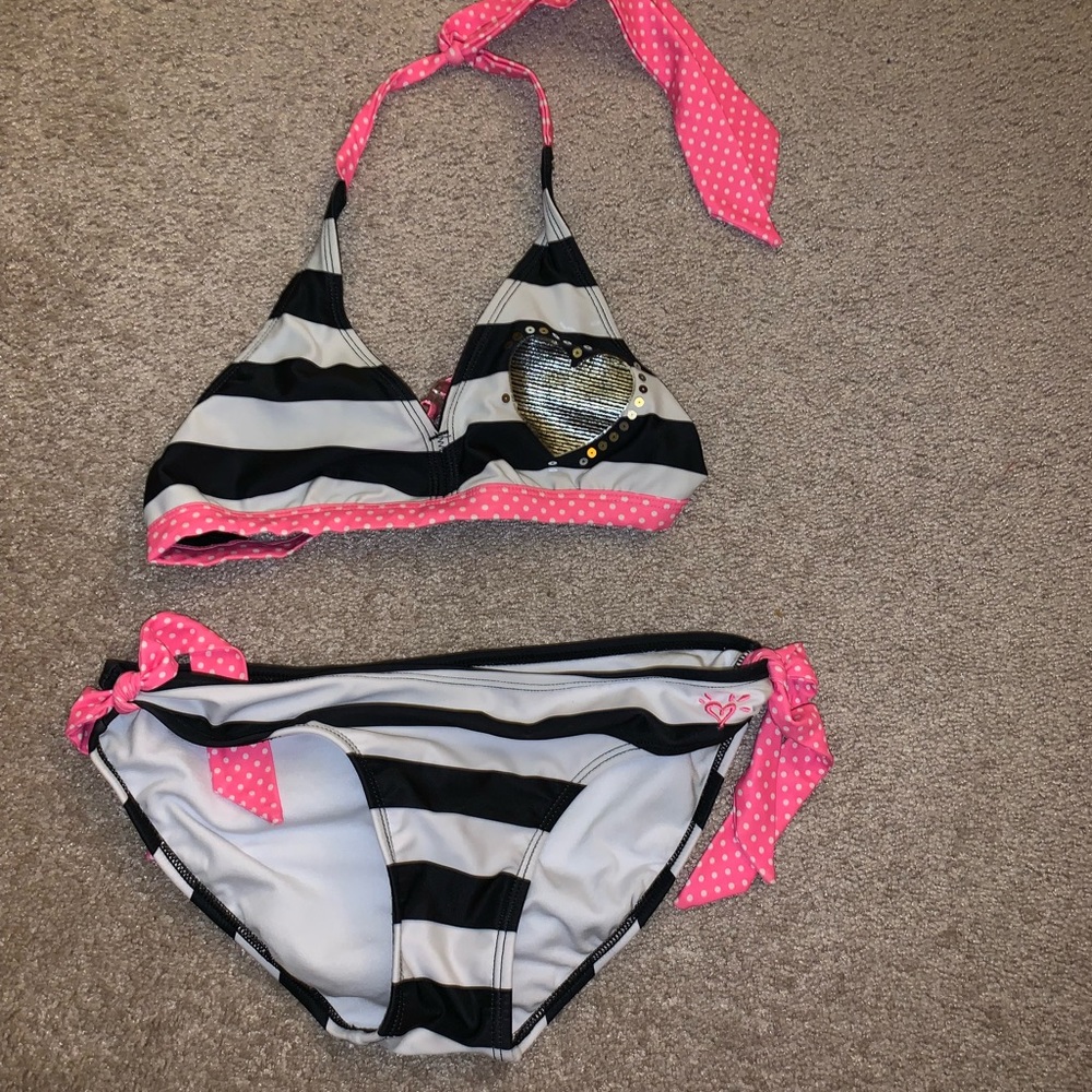 Justice swimi bikini set